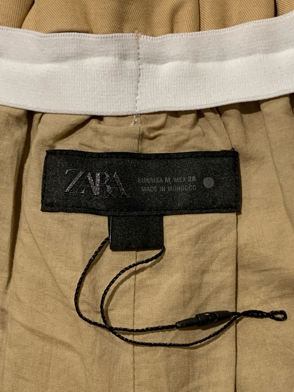NWOT Zara Balloon Collection High-Waisted Paperbag Bubble Shorts, Coquette, M - Picture 4 of 12